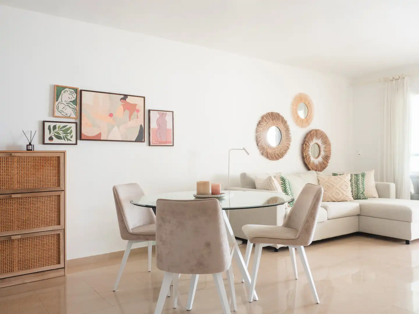 Comedor de Apartamento en venta en Calvià con Aire acondicionado, Terraza y Piscina