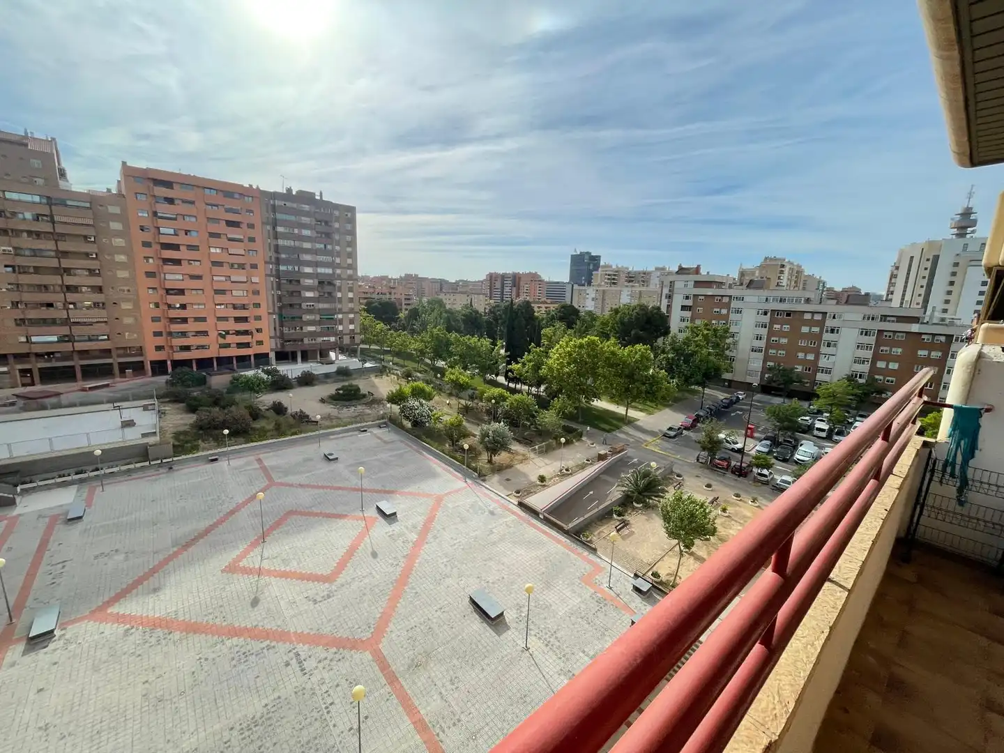 Vista exterior de Piso de alquiler en Zaragoza con Aire acondicionado, Calefacción y Terraza