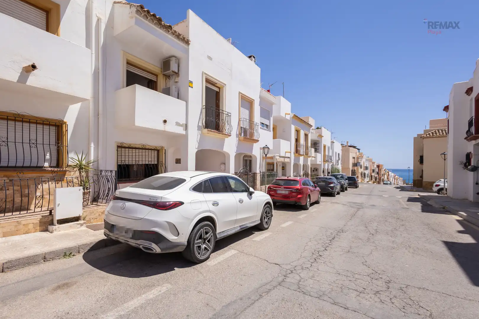 Vista exterior de Casa adosada en venta en Garrucha con Aire acondicionado, Terraza y Balcón