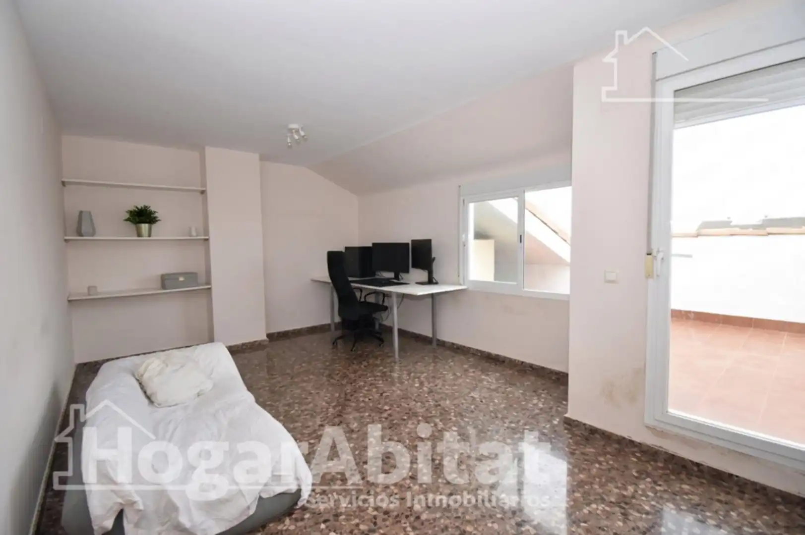 Bedroom of Attic for sale in Alcàsser  with Air Conditioner, Heating and Terrace