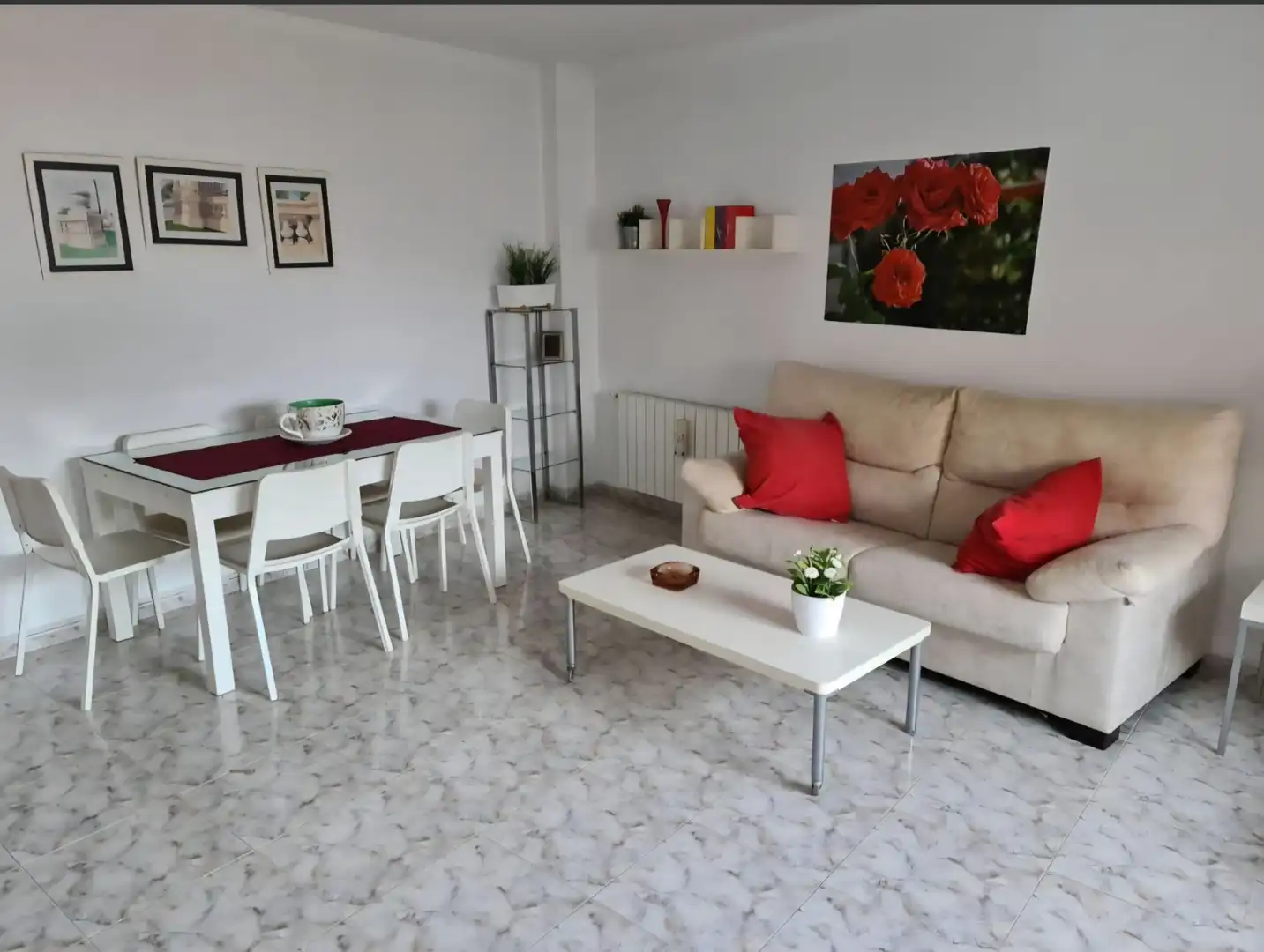 Living room of Flat for sale in Bullas  with Air Conditioner, Heating and Furnished