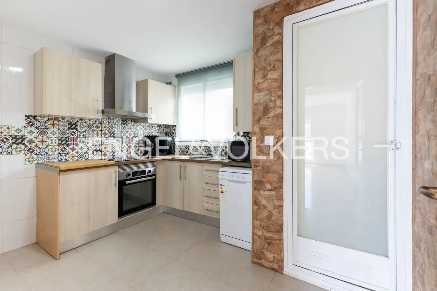 Kitchen of Flat for rent in Dénia  with Air Conditioner, Heating and Swimming Pool