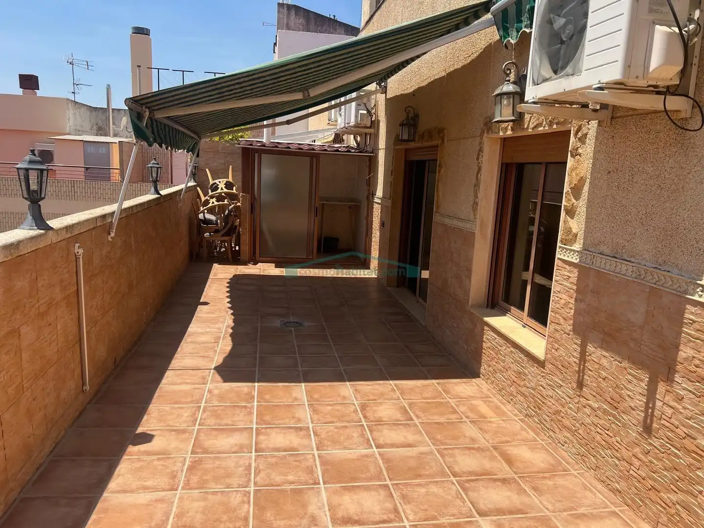 Terrace of Attic for sale in Ibi  with Parquet flooring, Terrace and Jacuzzi