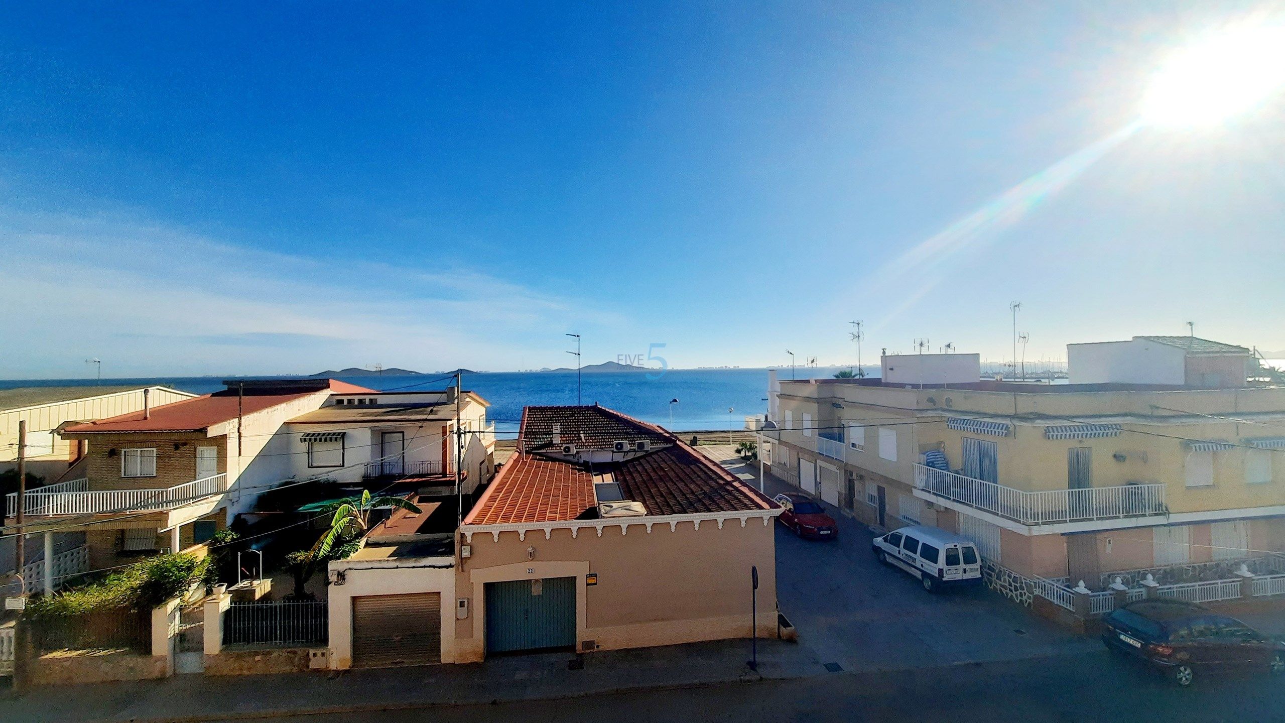Exterior view of Single-family semi-detached for sale in Cartagena  with Air Conditioner, Heating and Storage room