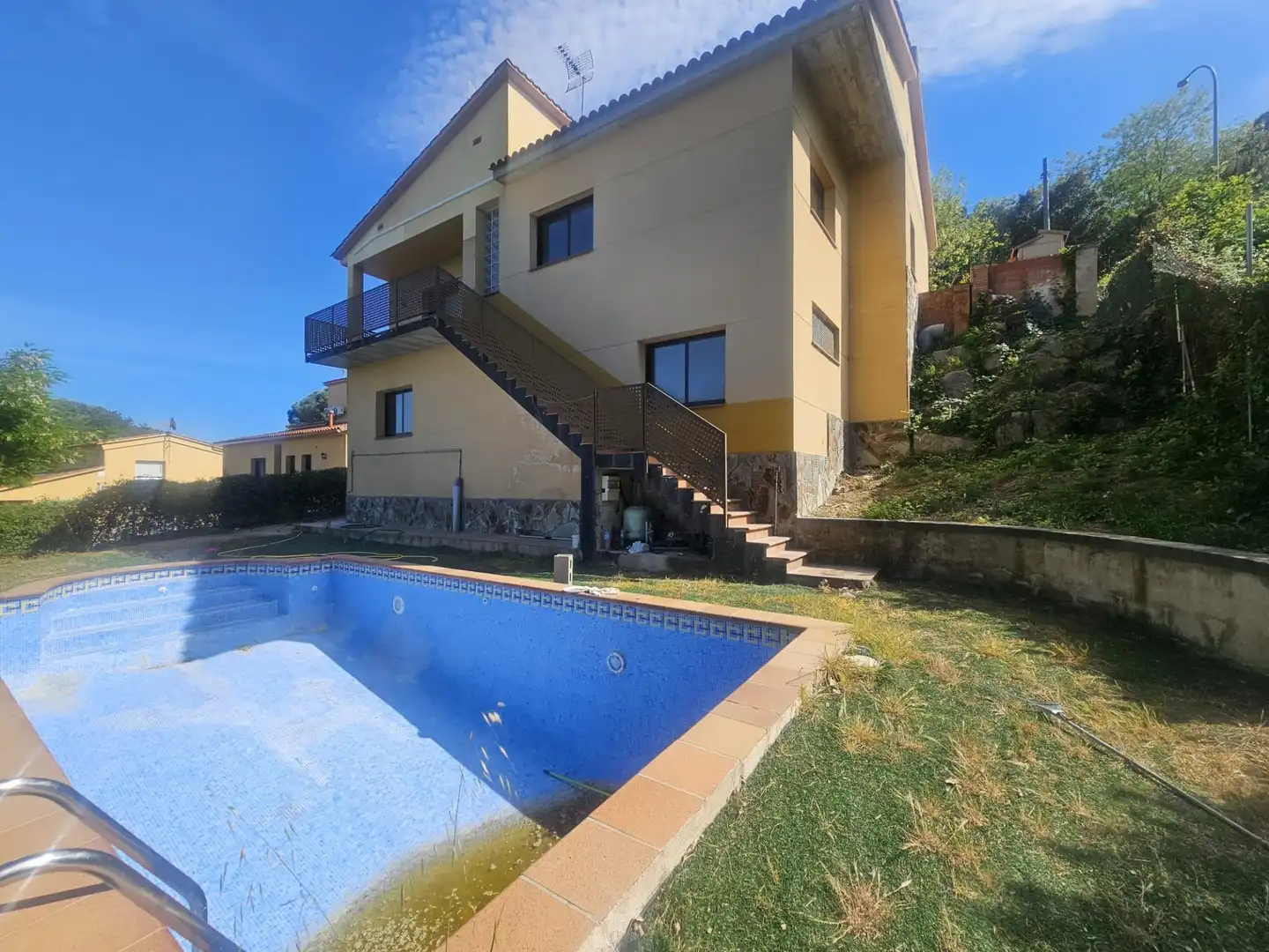 Piscina de Casa o xalet en venda en Fogars de la Selva amb Calefacció, Jardí privat i Terrassa