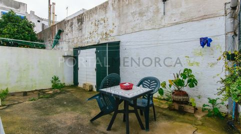 Cómoda casa en planta baja con patio en Es Mercadal