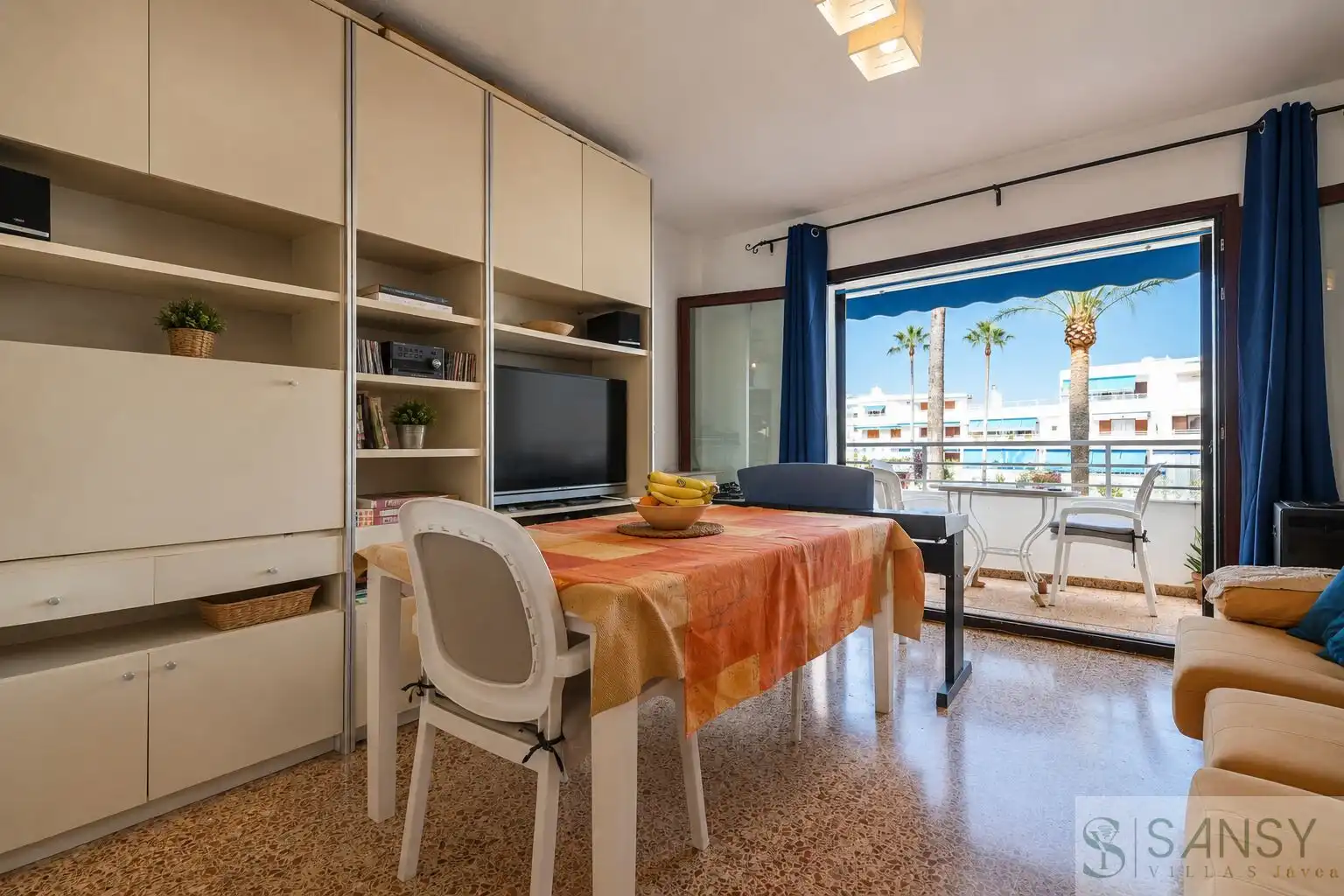 Sala d'estar de Apartament en venda en Jávea / Xàbia amb Piscina comunitària