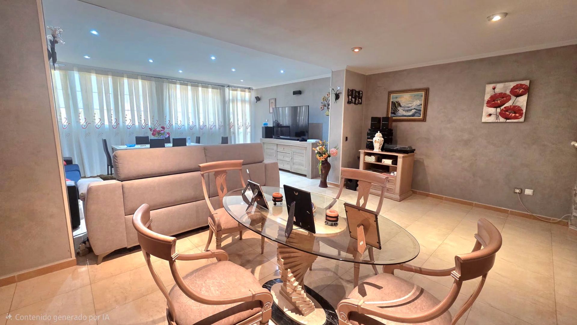 Living room of Houses for sale in Parla  with Air Conditioner, Heating and Private garden