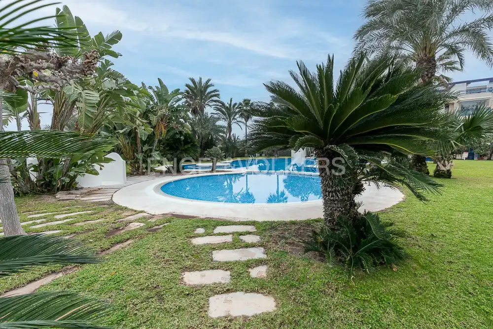 Jardín de Apartamento en venta en Xeraco con Aire acondicionado, Calefacción y Jardín privado