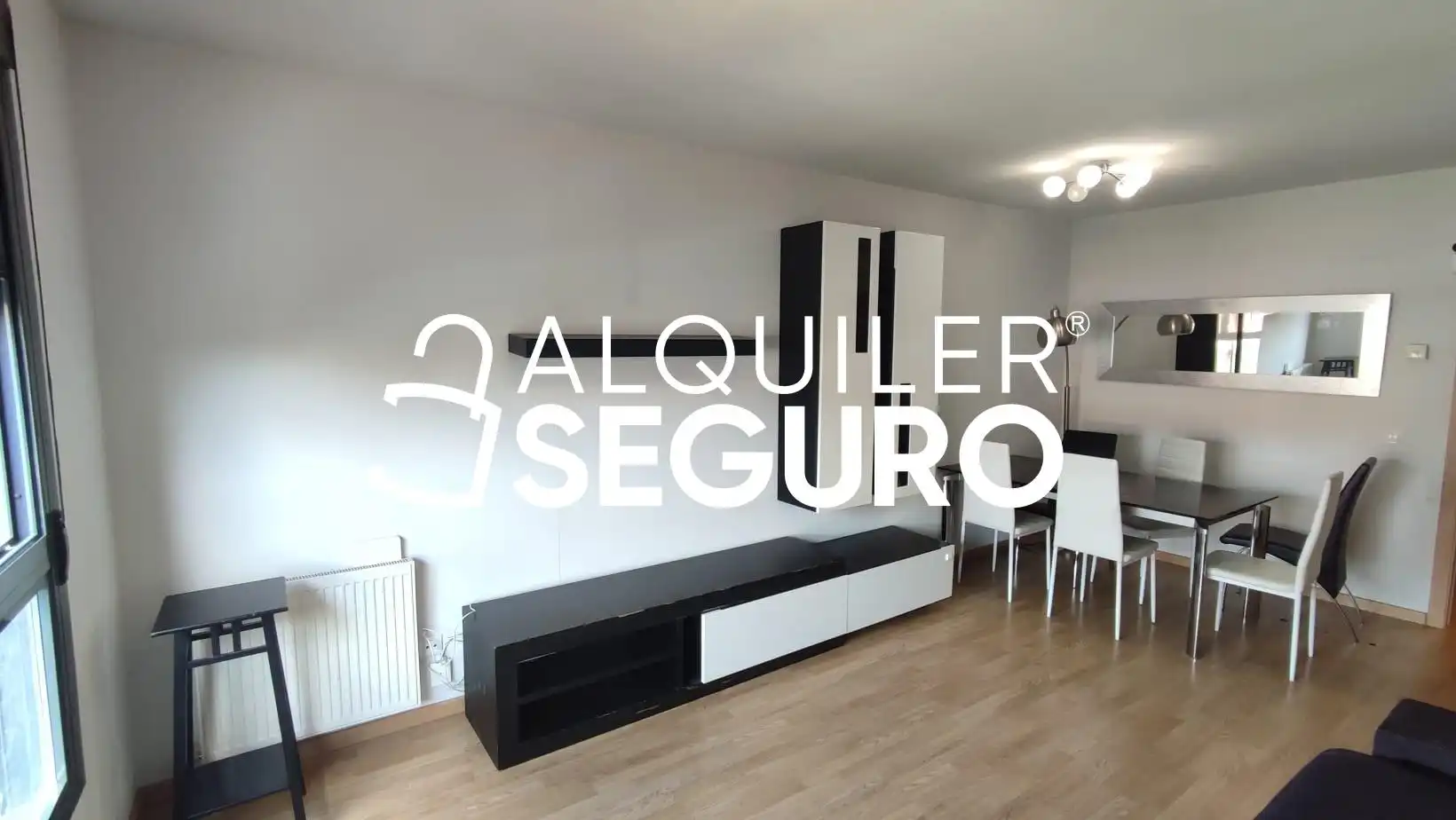 Sala de estar de Piso de alquiler en Paracuellos de Jarama con Calefacción, Trastero y Amueblado