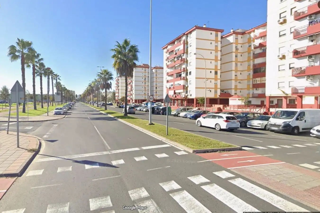Vista exterior de Pis en venda en Huelva