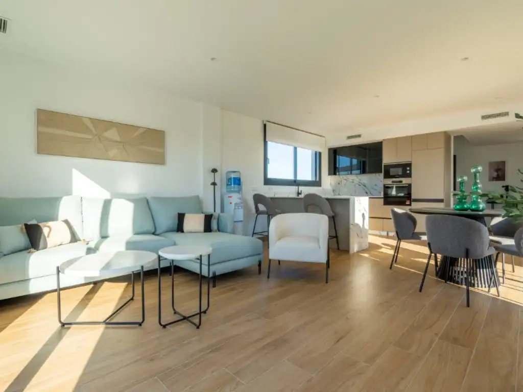 Sala d'estar de Casa o xalet en venda en Algorfa amb Piscina