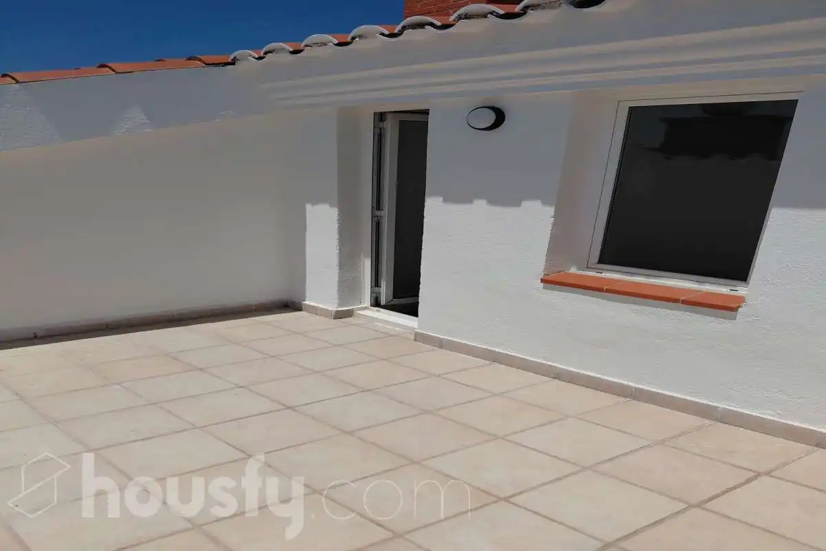 Terrace of Flat for rent in Terrassa  with Heating, Terrace and Storage room