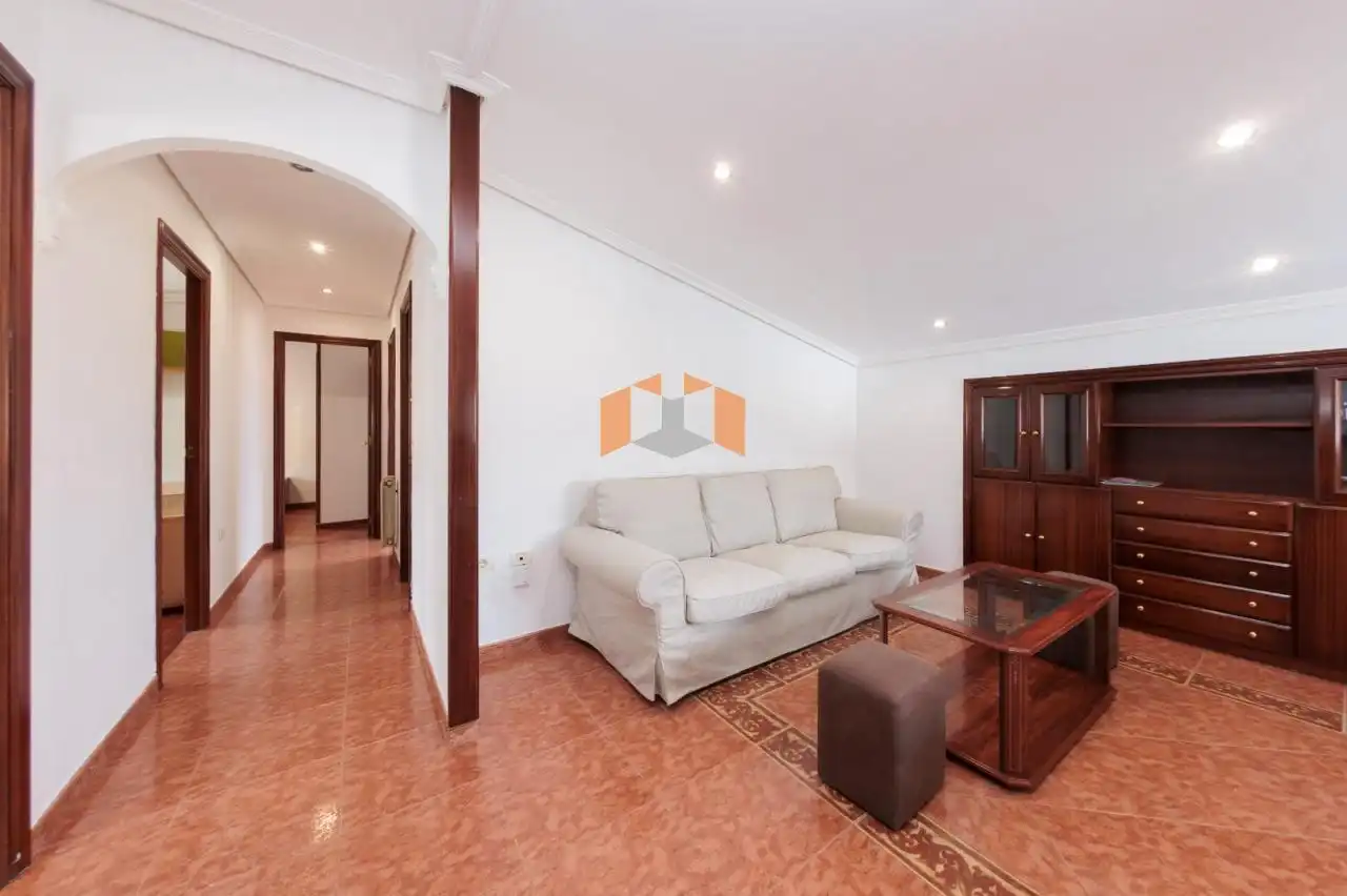 Living room of Houses for sale in Vigo   with Heating, Private garden and Parquet flooring