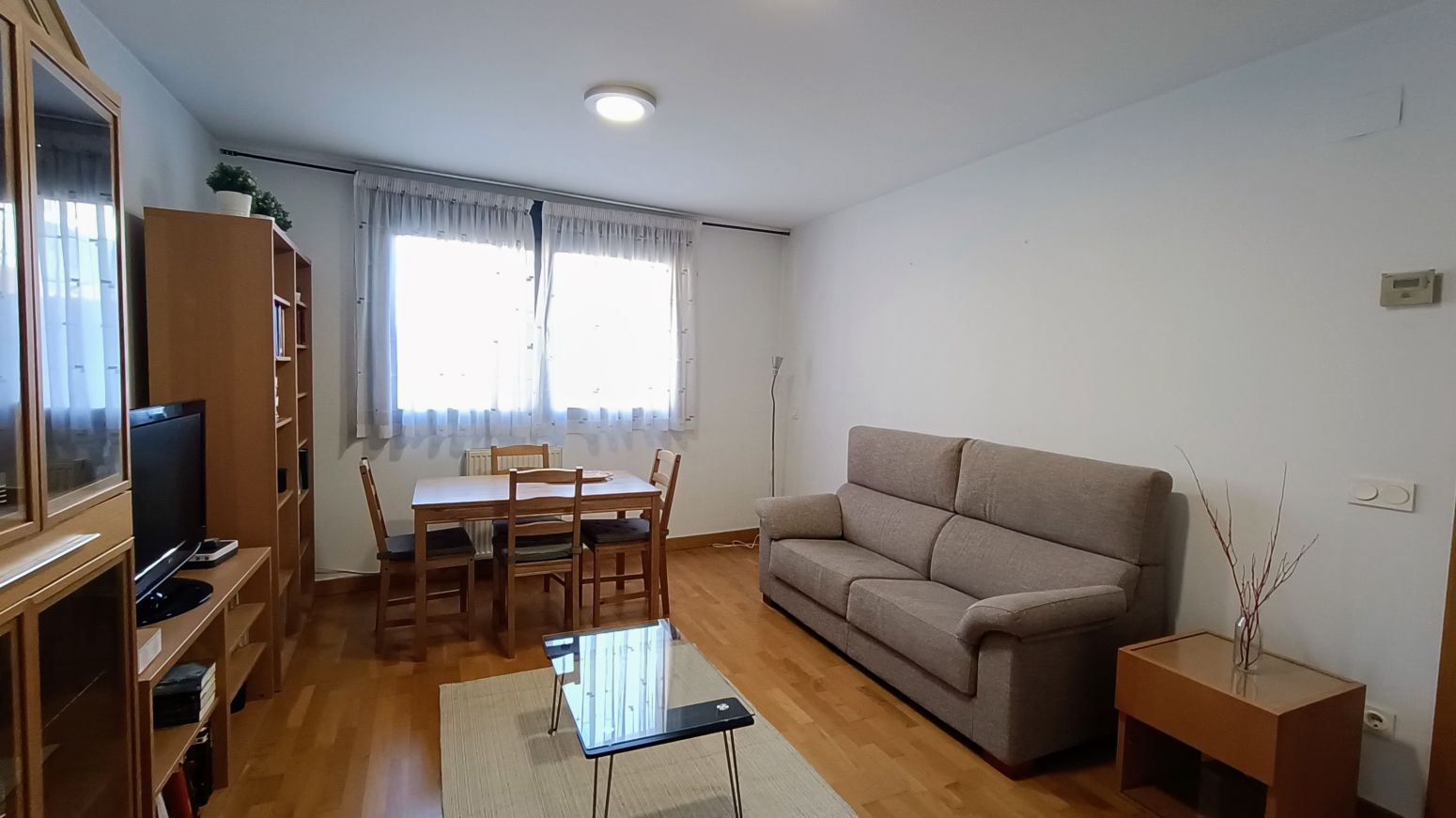 Living room of Flat to rent in Burlada / Burlata  with Heating and Furnished