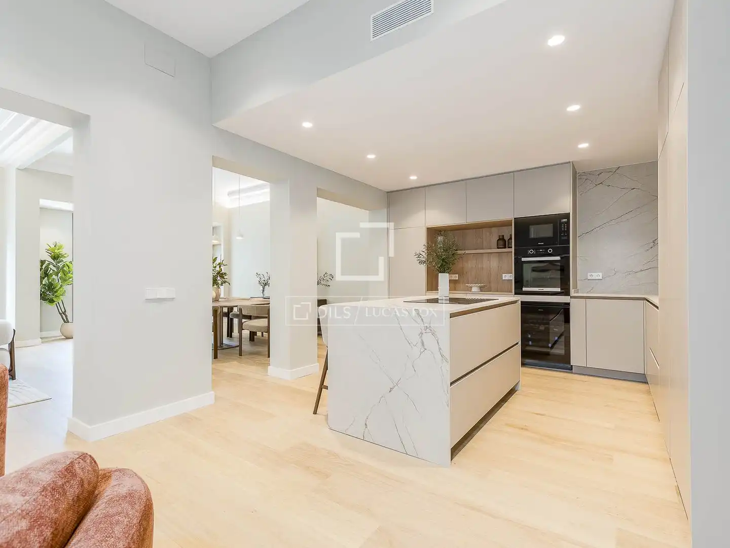Cocina de Piso en venta en Barcelona con Aire acondicionado, Calefacción y Terraza