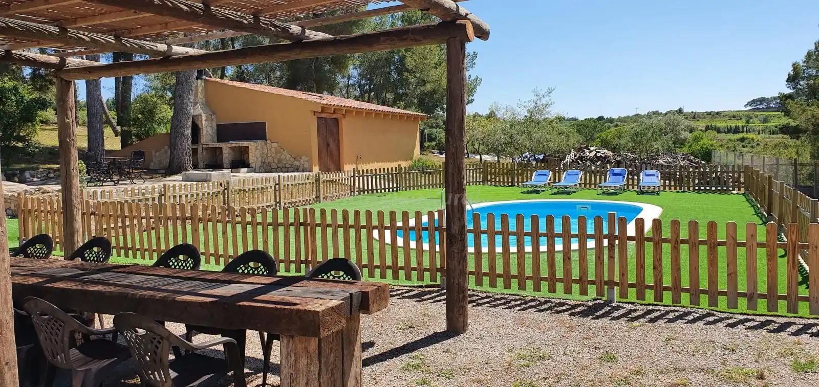 Jardín de Finca rústica en venta en El Catllar  con Calefacción, Jardín privado y Terraza