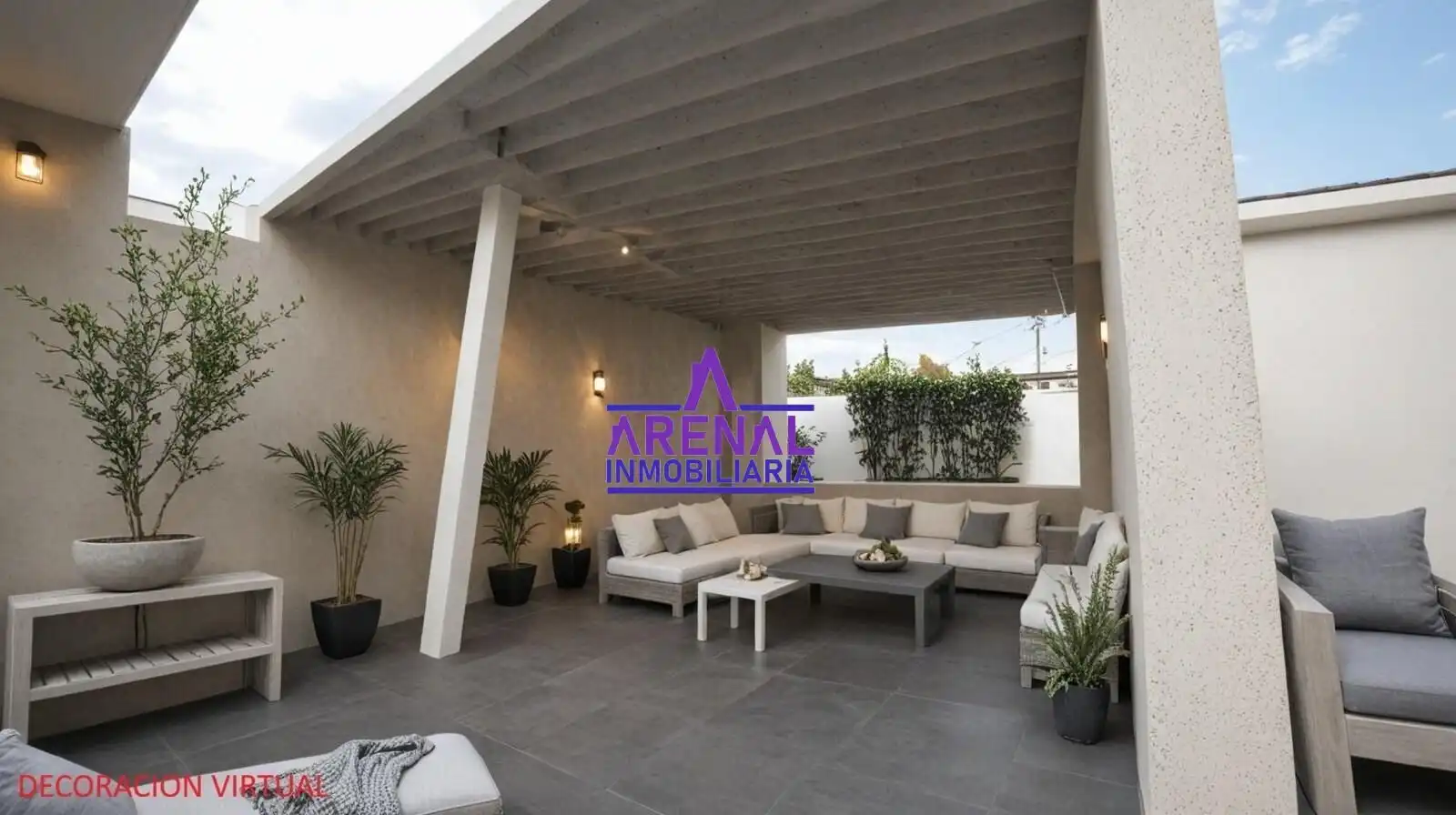 Terrasse von Haus oder Chalet zum Verkauf in A Pobra do Caramiñal mit Privatgarten und Abstellraum