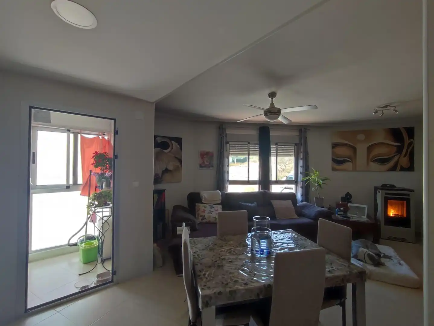 Living room of Flat for sale in Sax  with Storage room and Community pool