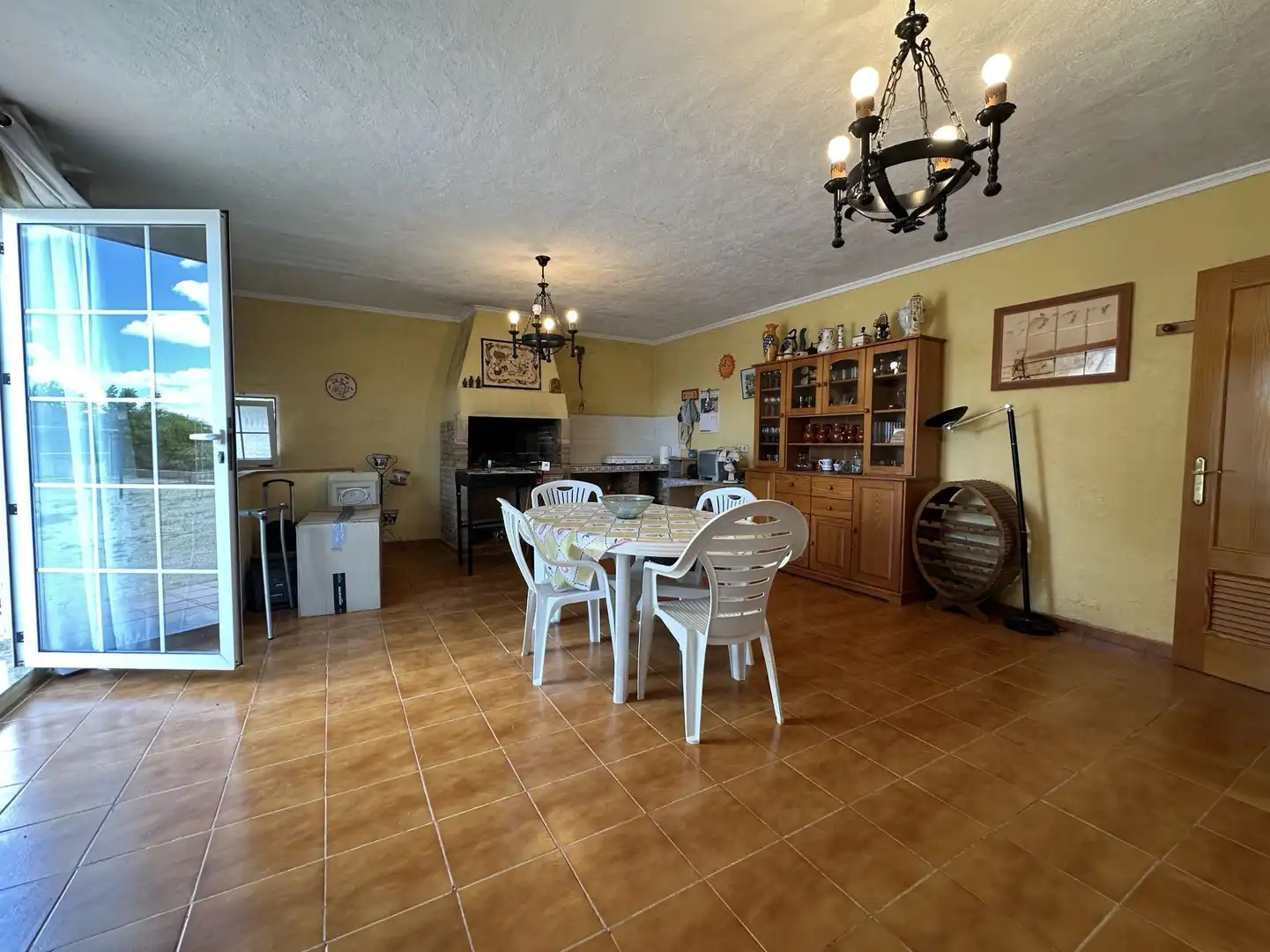 Cocina de Casa o chalet en venta en Agullent con Calefacción, Jardín privado y Terraza