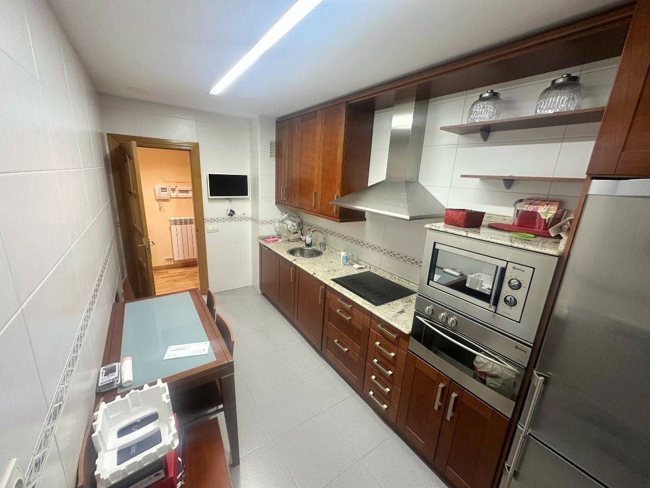 Kitchen of Apartment to rent in  Logroño  with Heating, Storage room and Furnished