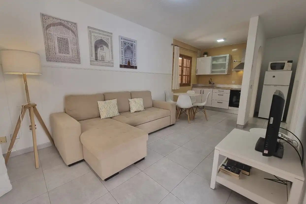 Sala de estar de Apartamento de alquiler en Agaete con Terraza