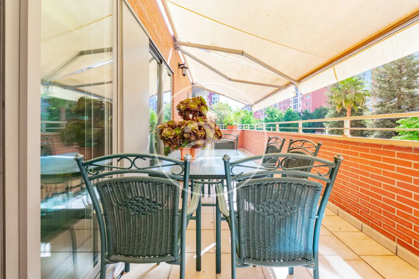 Terrace of Flat for sale in Madrid  with Heating, Private garden and Terrace