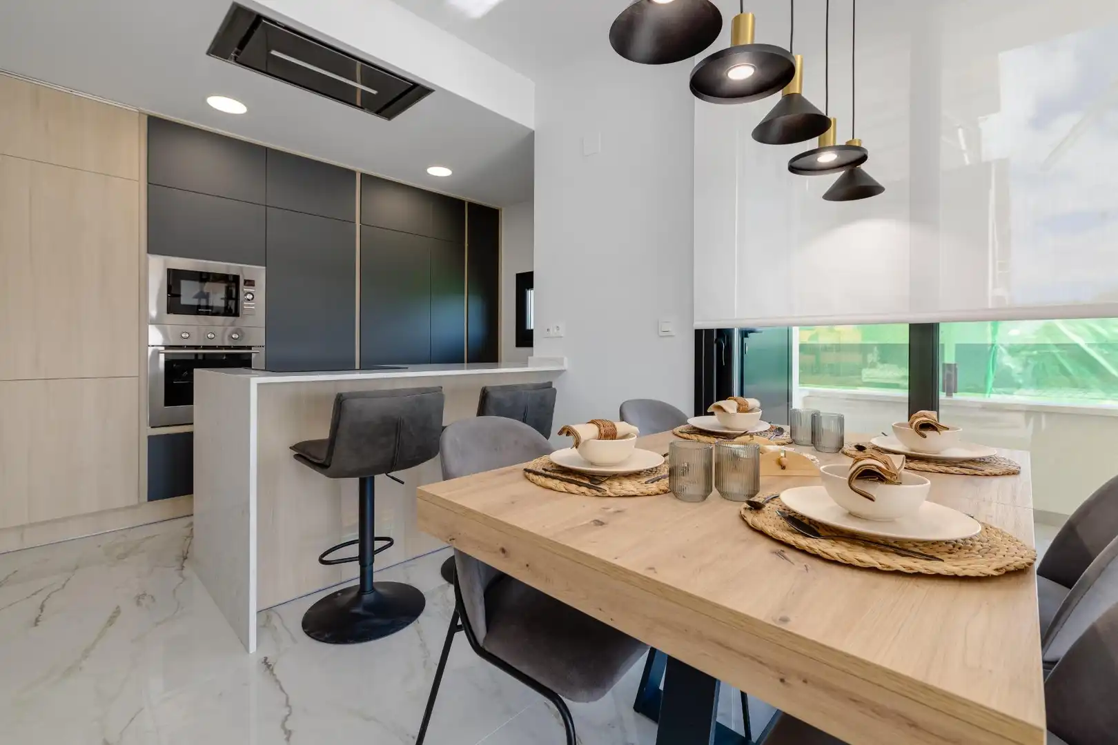 Cocina de Ático en venta en Orihuela con Aire acondicionado, Calefacción y Jardín privado