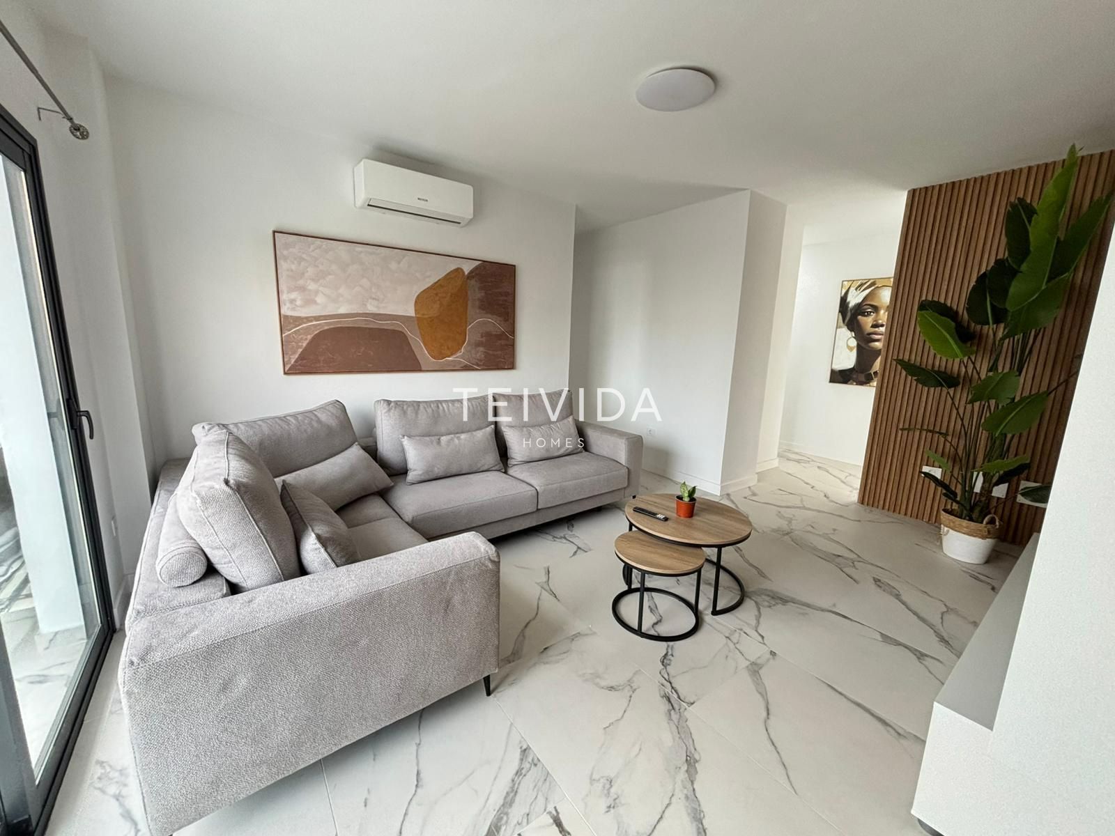 Living room of Flat to rent in San Miguel de Abona  with Air Conditioner, Terrace and Furnished