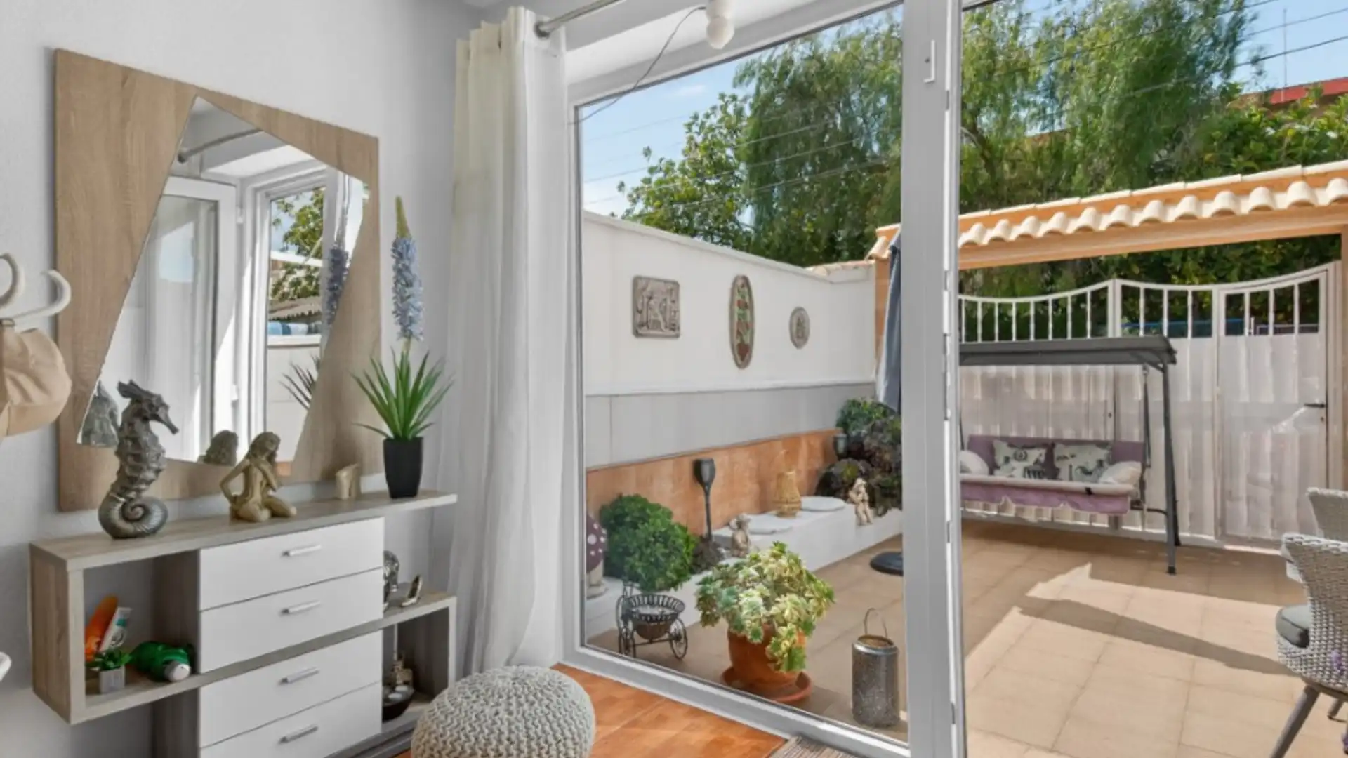 Balcony of Single-family semi-detached for sale in Torrevieja  with Air Conditioner, Private garden and Terrace