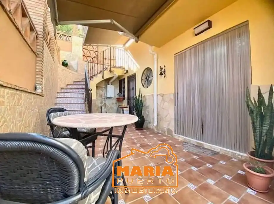 Exterior view of Detached homes for share in Málaga  with Furnished