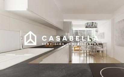 Kitchen of Flat for sale in  Valencia Capital  with Air Conditioner and Terrace