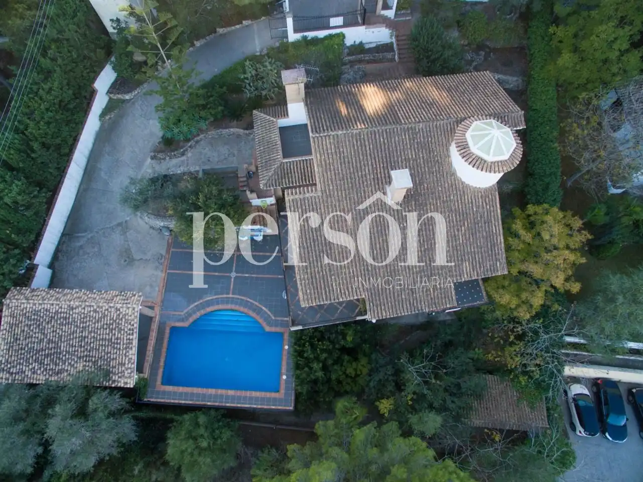 Vista exterior de Casa o chalet en venta en Alzira con Jardín privado, Terraza y Piscina