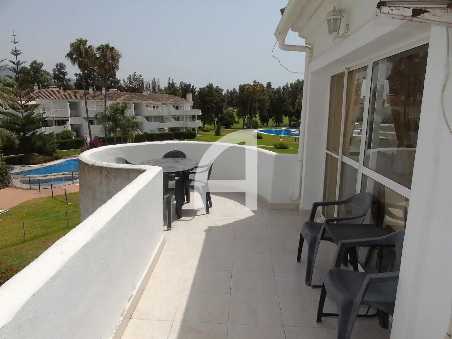 Terrasse von Dachboden zum Verkauf in Mijas mit Klimaanlage, Heizung und Terrasse
