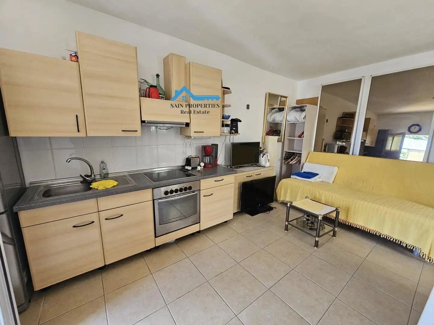 Cocina de Finca rústica en venta en La Nucia con Jardín privado, Terraza y Trastero