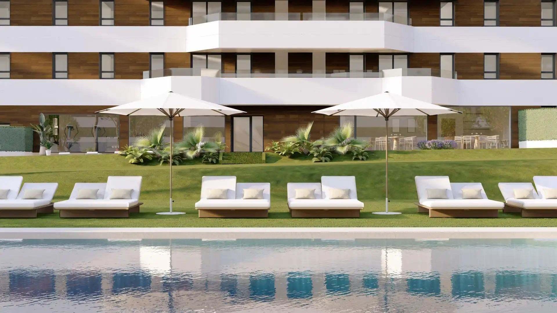 Terrace of Flat for rent in Dos Hermanas  with Air Conditioner, Heating and Private garden