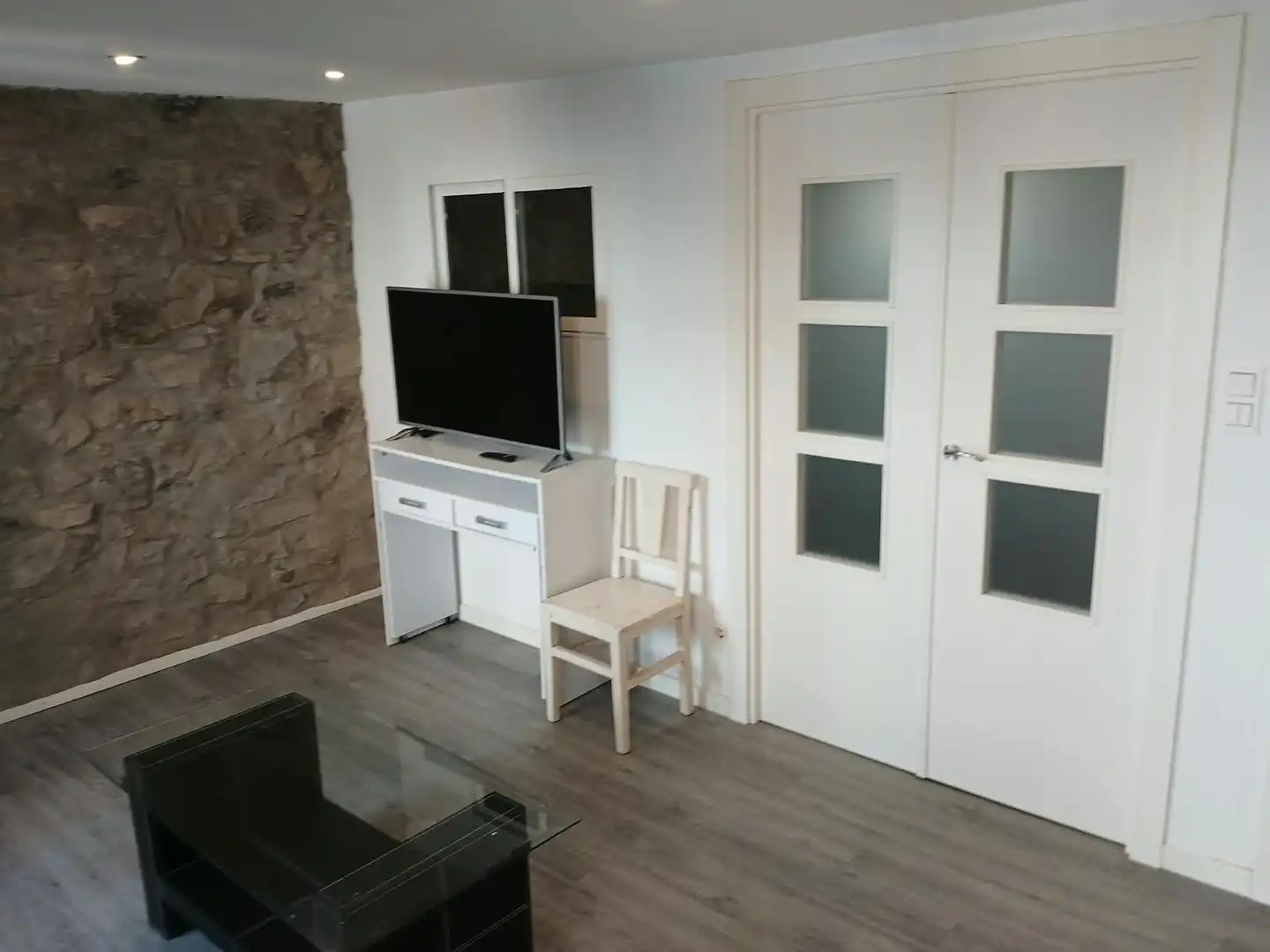 Wohnzimmer von Wohnung zur Miete in Irun  mit Heizung