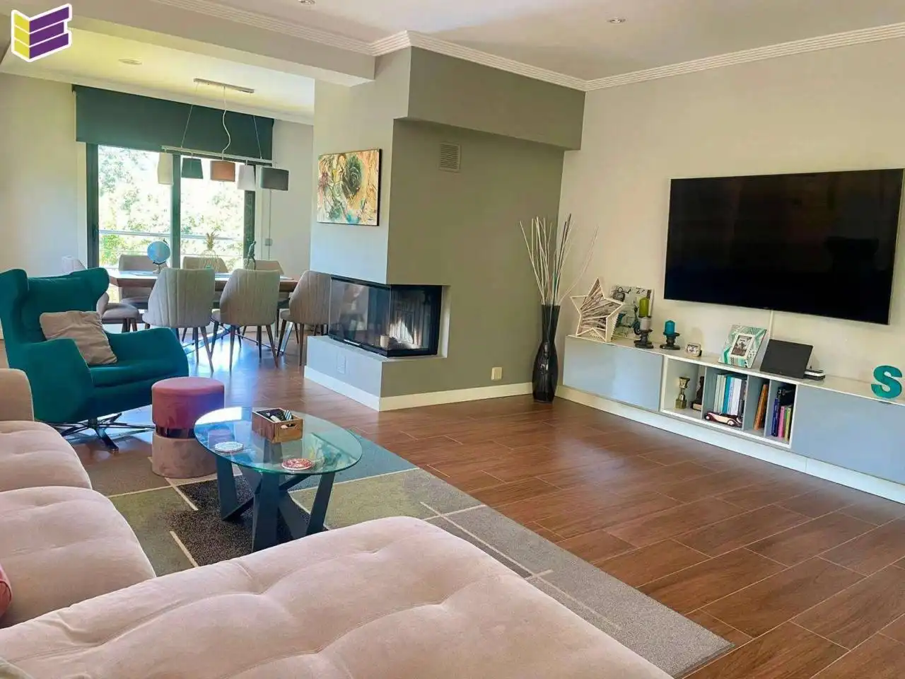 Living room of Houses for rent in Gondomar  with Heating, Private garden and Terrace