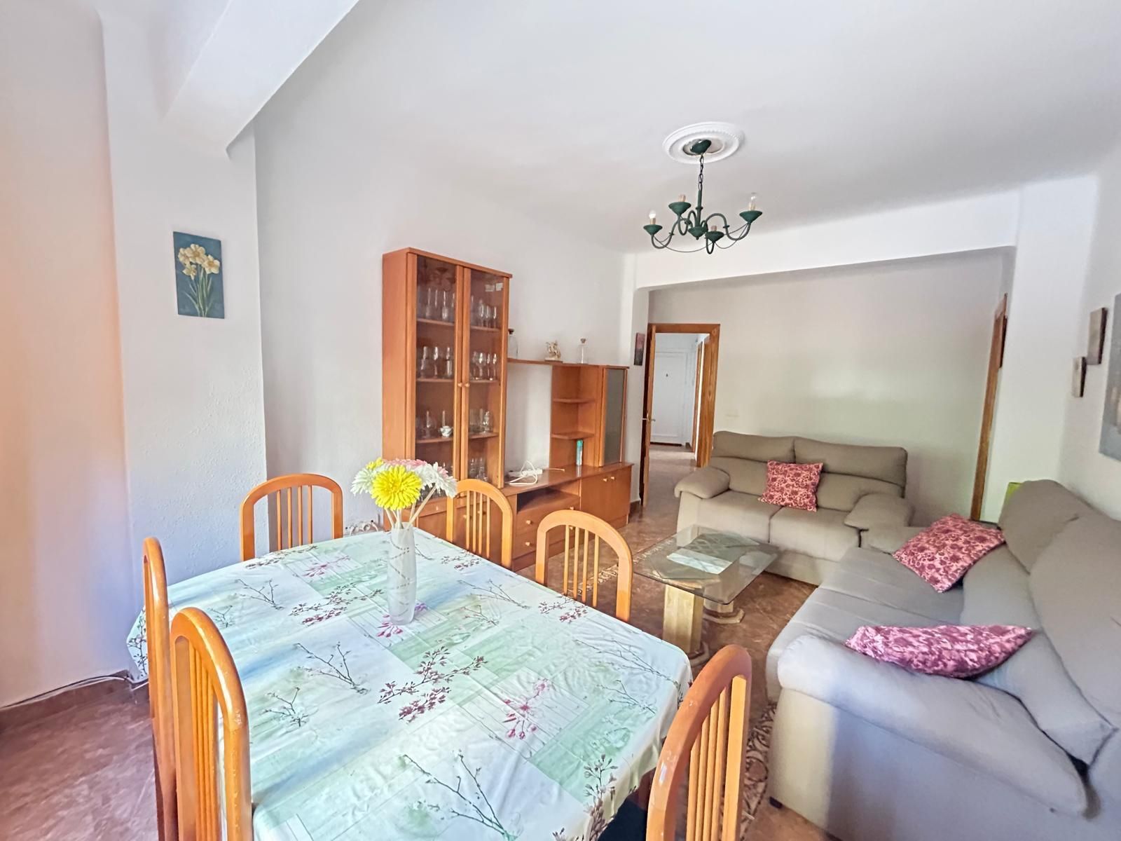 Sala d'estar de Pis en venda en Málaga Capital