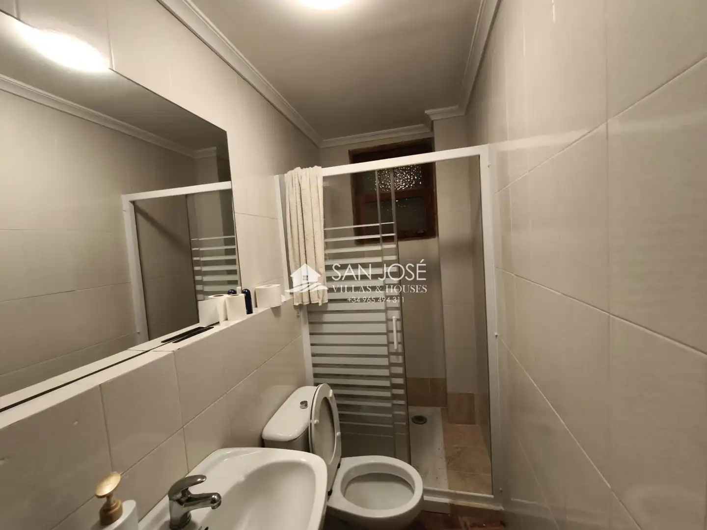 Baño de Casa o chalet en venta en Aspe con Terraza, Trastero y Piscina