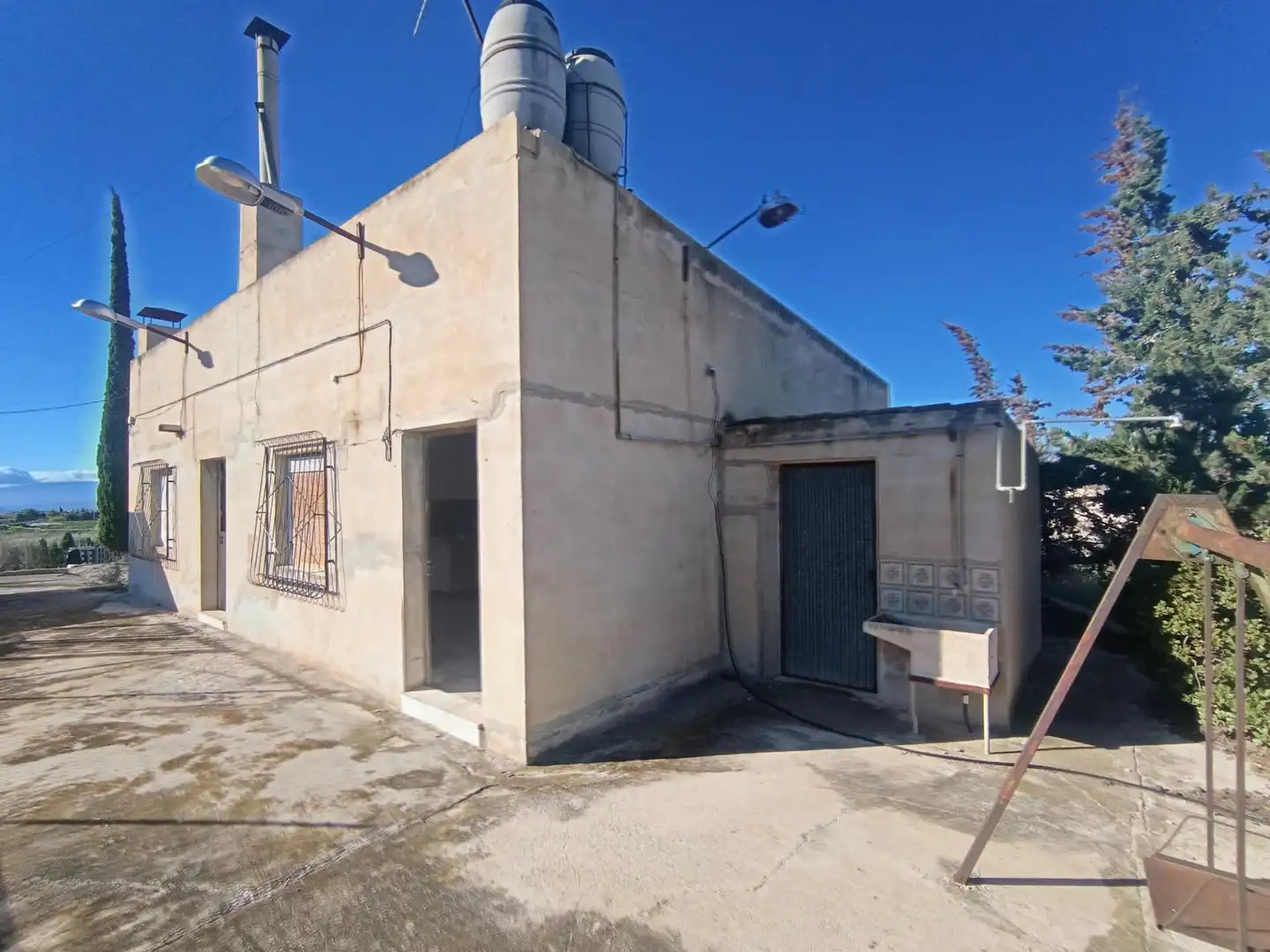 Vista exterior de Casa o xalet en venda en Molina de Segura amb Jardí privat, Traster i Piscina