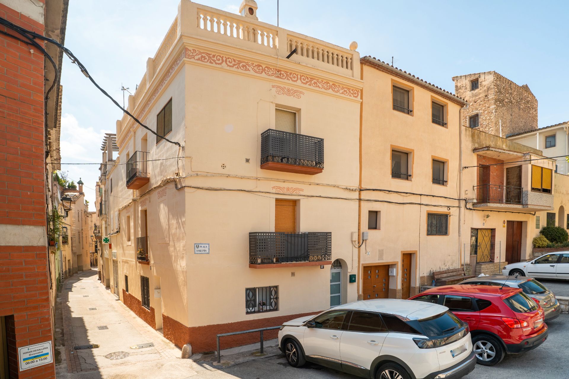 Exterior view of Flat for sale in El Pont d'Armentera  with Air Conditioner, Heating and Furnished