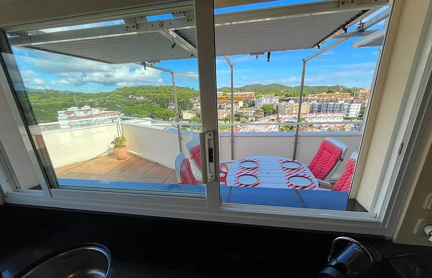 Terrasse von Dachboden zum Verkauf in Palamós mit Terrasse und Möbliert