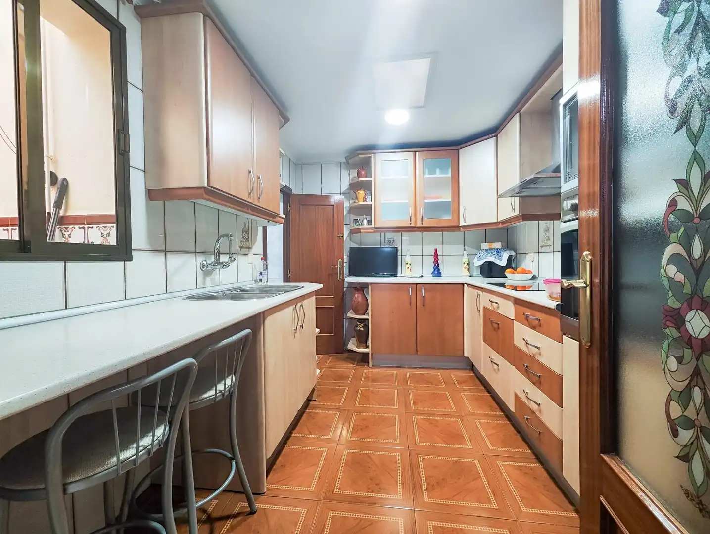 Cocina de Casa o chalet en venta en Puertollano con Aire acondicionado, Calefacción y Trastero