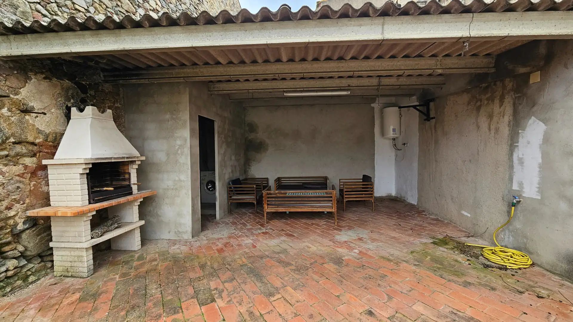 Terraza de Finca rústica en venta en Agullana con Calefacción, Jardín privado y Parquet
