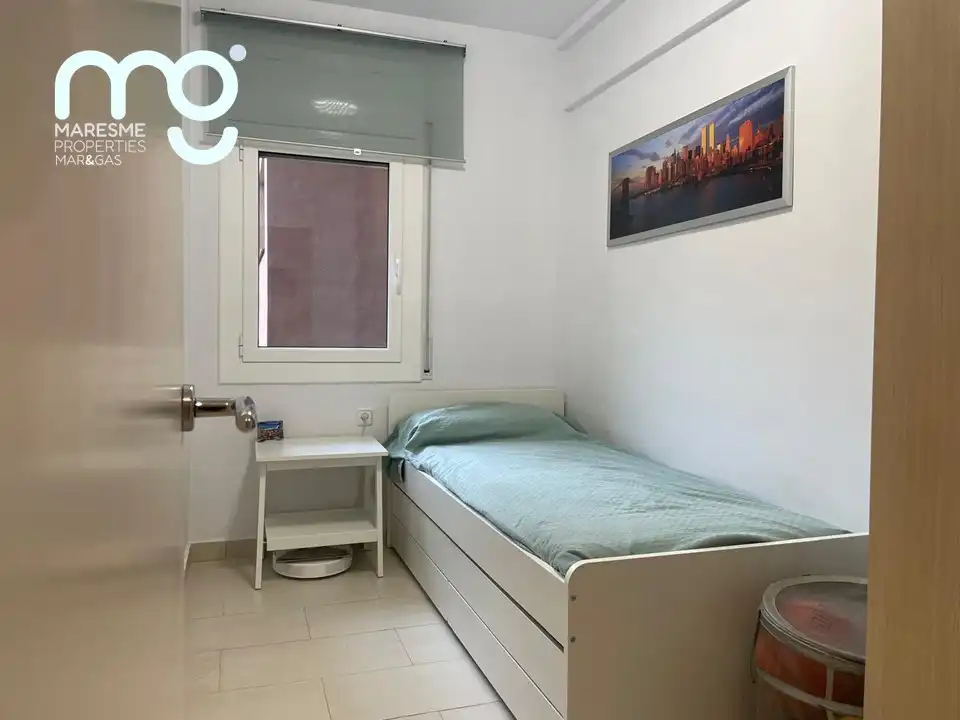 Bedroom of Flat for rent in Sant Vicenç de Montalt  with Air Conditioner, Heating and Terrace