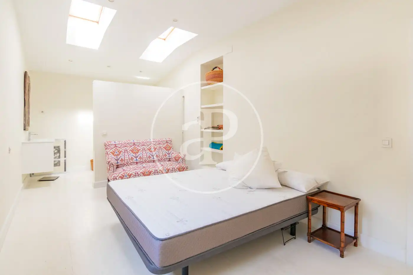 Dormitori de Casa o xalet de lloguer en Madrid amb Aire condicionat, Calefacció i Jardí privat