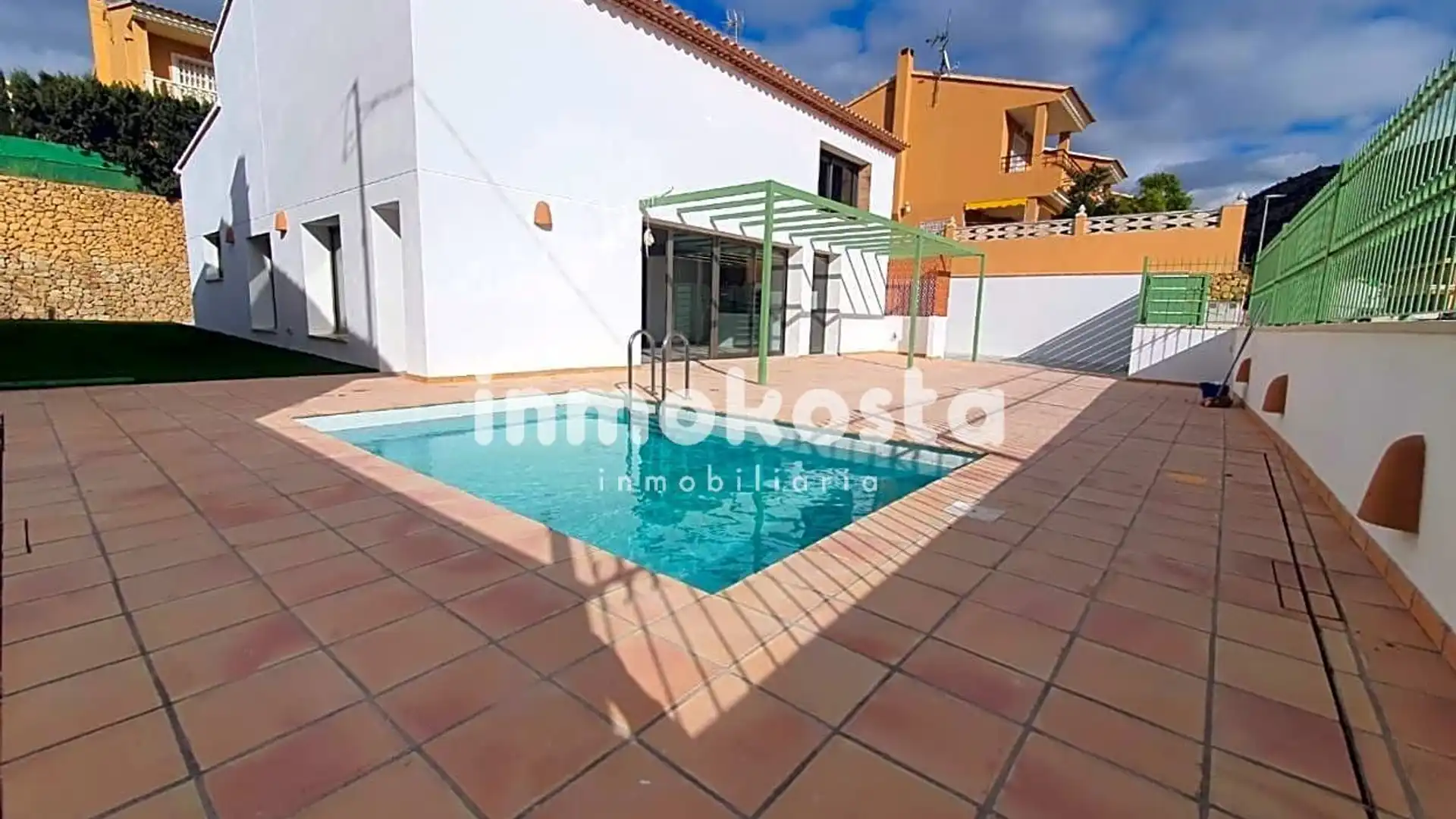 Exterior view of Houses for sale in Orxeta  with Terrace and Swimming Pool