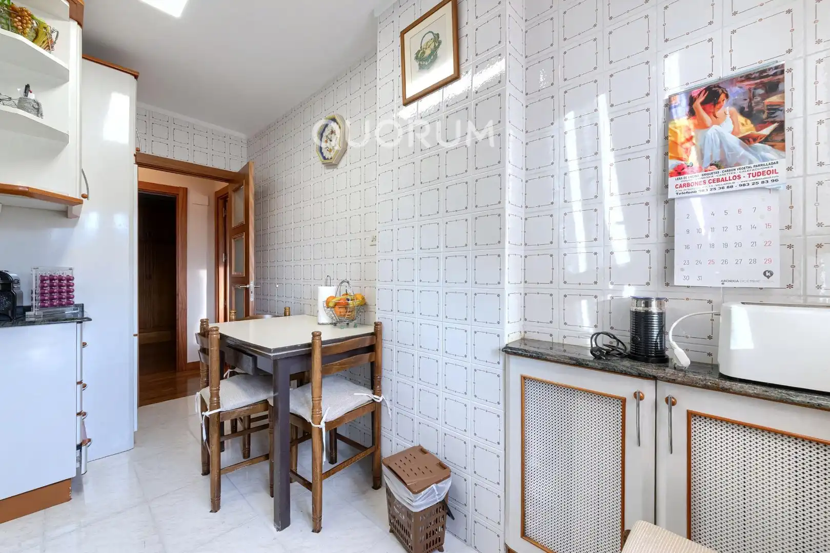 Cocina de Piso en venta en Basauri  con Calefacción, Trastero y Amueblado