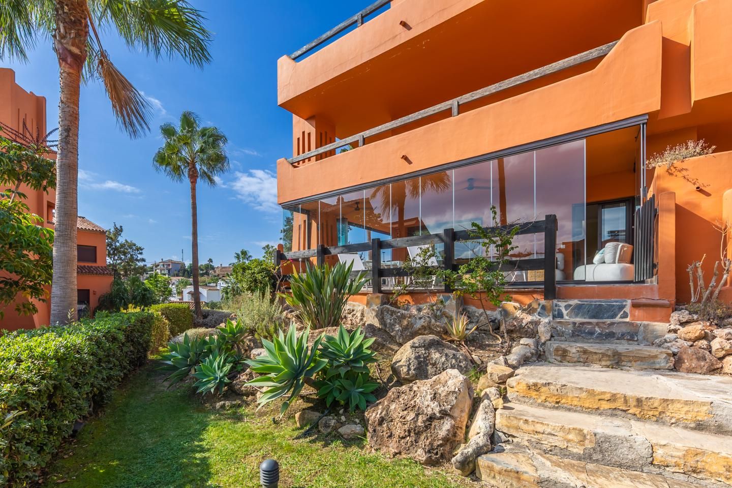 Exterior view of Apartment for sale in Estepona  with Parquet flooring, Terrace and Storage room